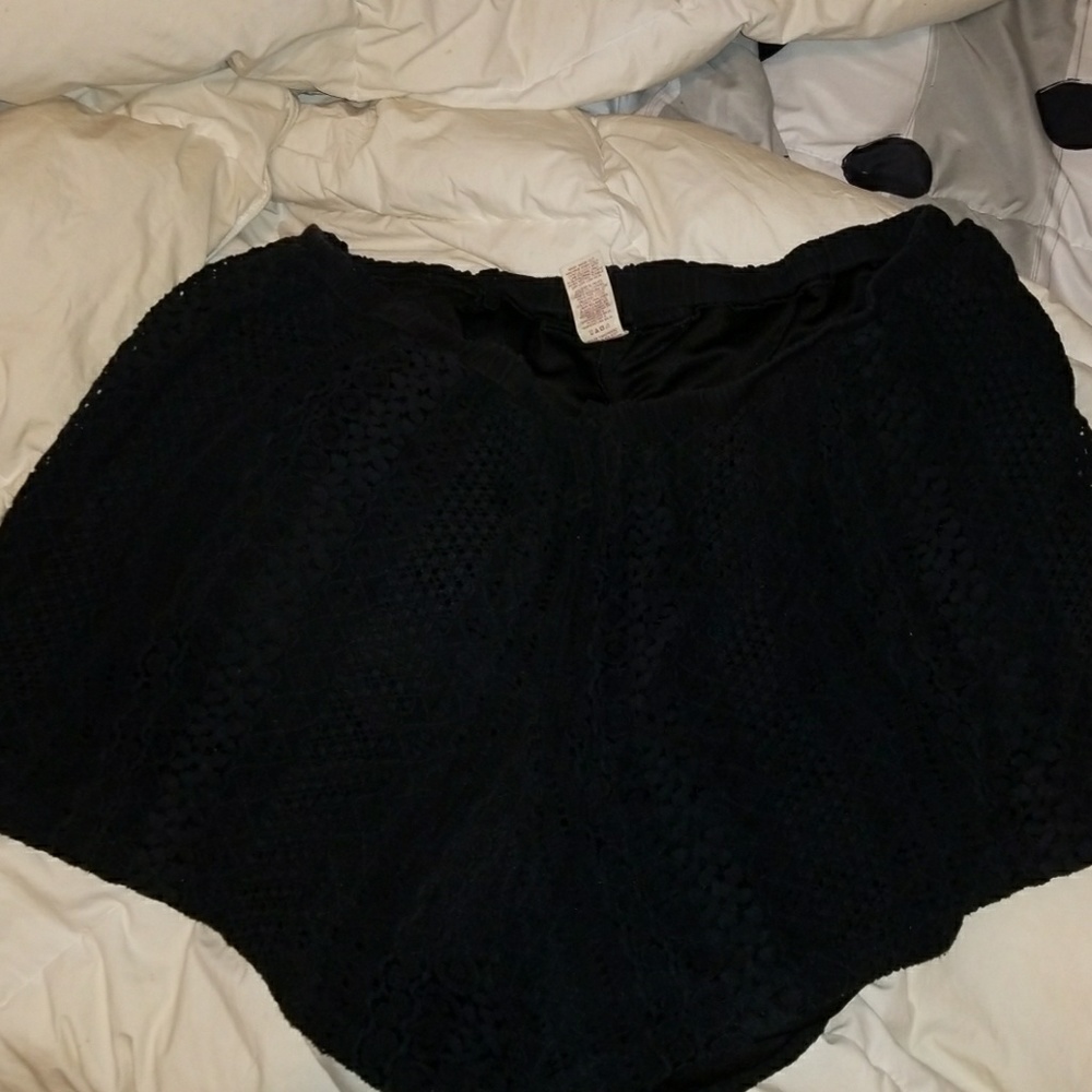 Black shorts